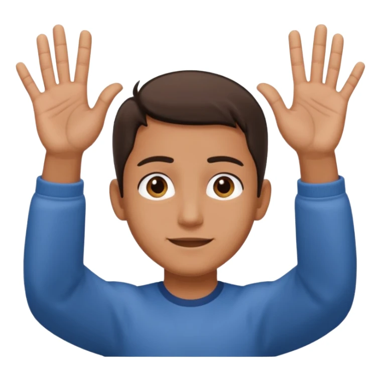 Mason 67 make the do the hands one up and one down palms facing up sticker