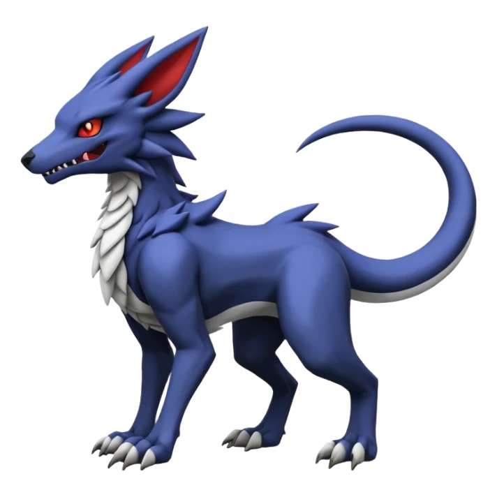 Darkrai-Gatomon-Sergal-Vernid-Protogen-Fakémon-Pokémon-creature  sticker