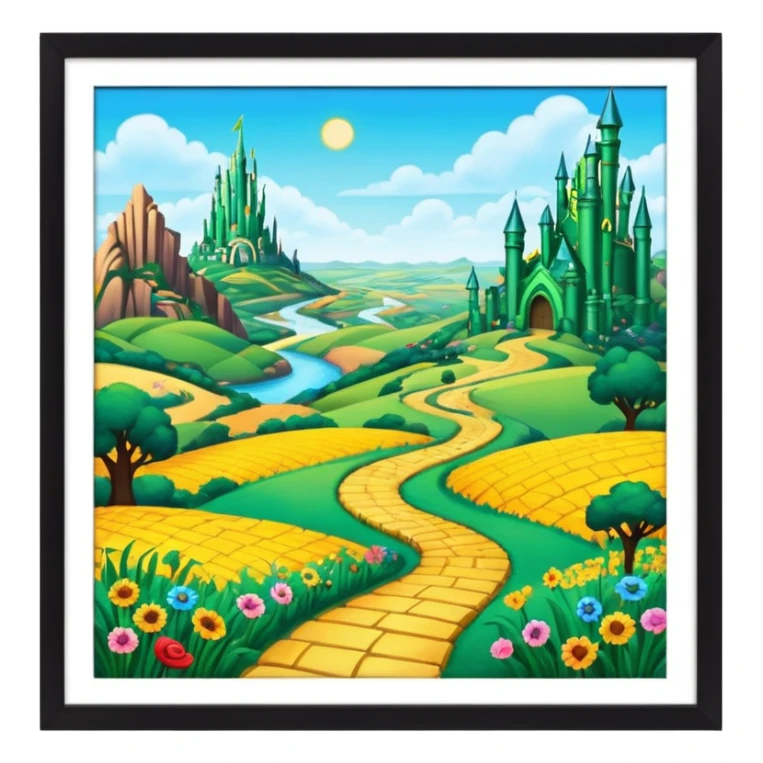 The Land of Oz sticker