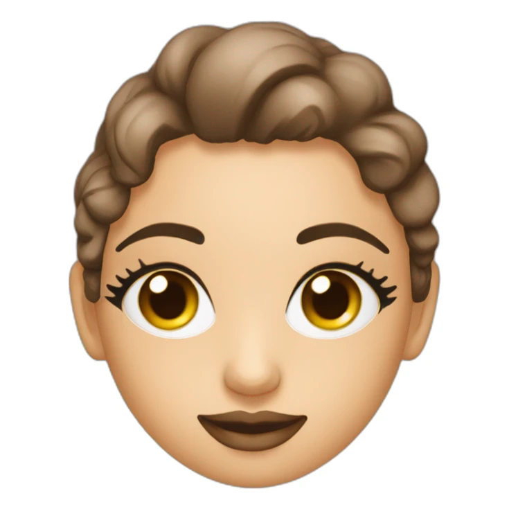 Logotipo de lupita lashes agregar elementos sobre estetica de pestanas  sticker