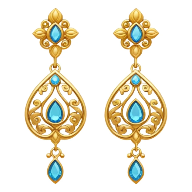 earrings as talismans of beauty, intention, and transformation sticker