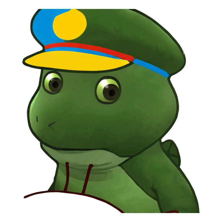 Pale Baby toddler brown hair sticker