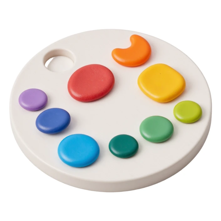 paint colors palette sticker
