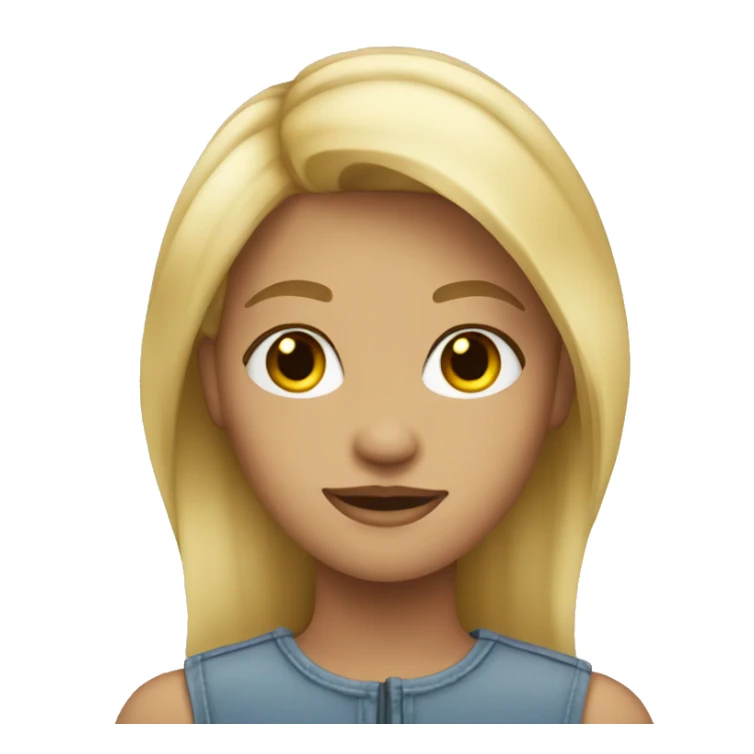 21 year old blonde girl sticker