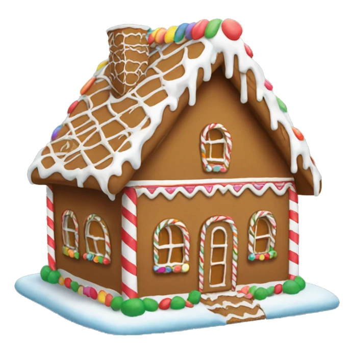 gingerbread house sticker