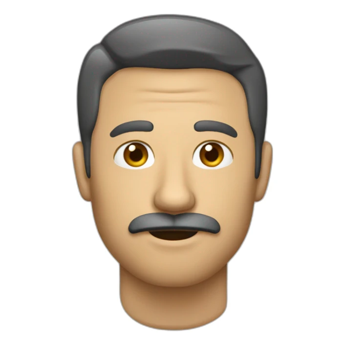 hombre canoso sin bigote  con cámara en mano sticker