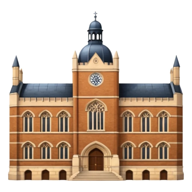 oxford university literature building sticker