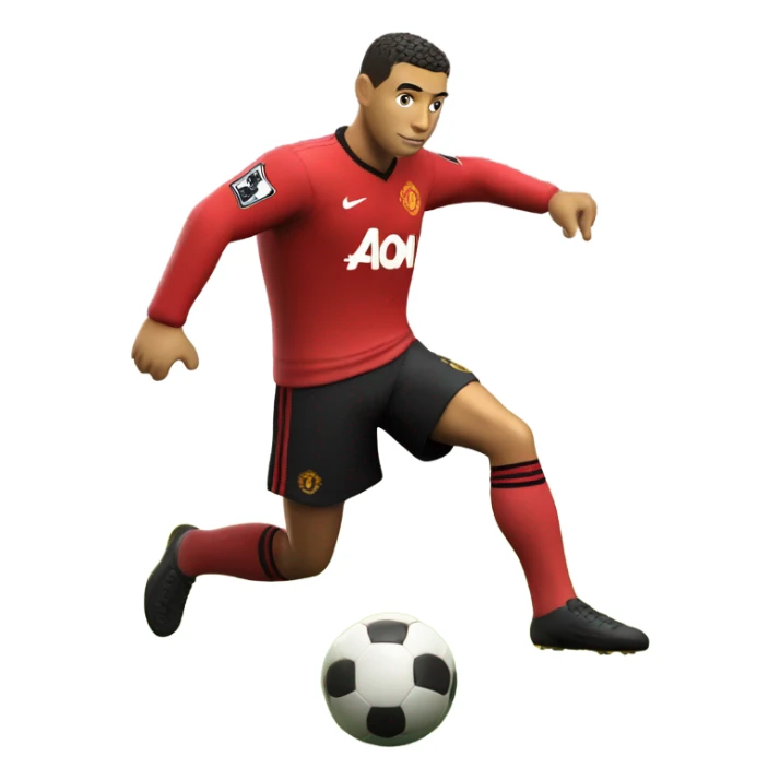 ronaldo 2008 manchester united  sticker