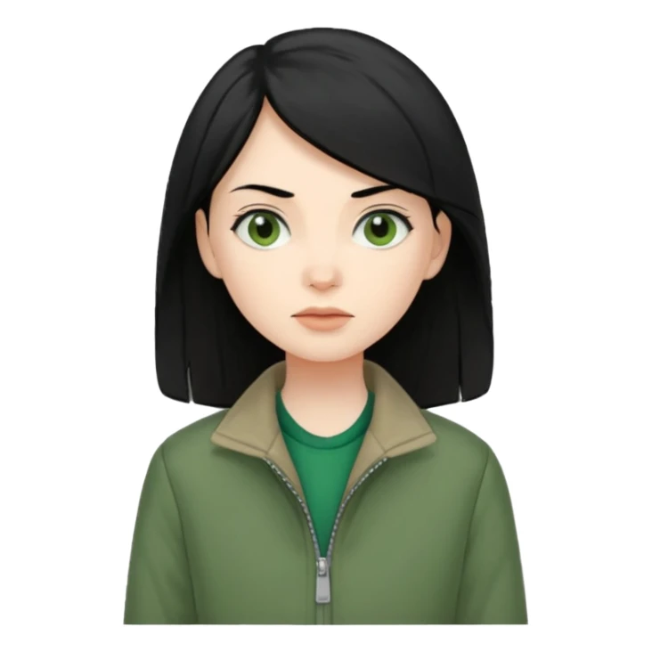 Daria the heroin from the MTV cartoon sticker