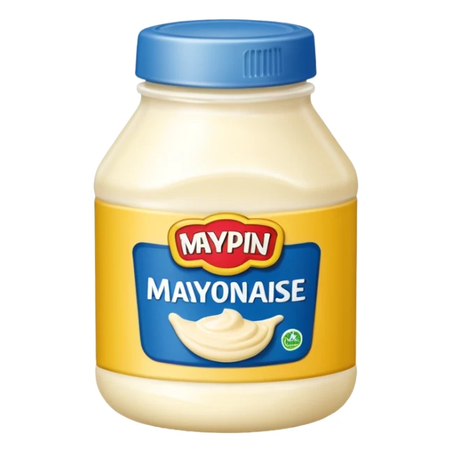 bustina monoporzione di maionese sticker