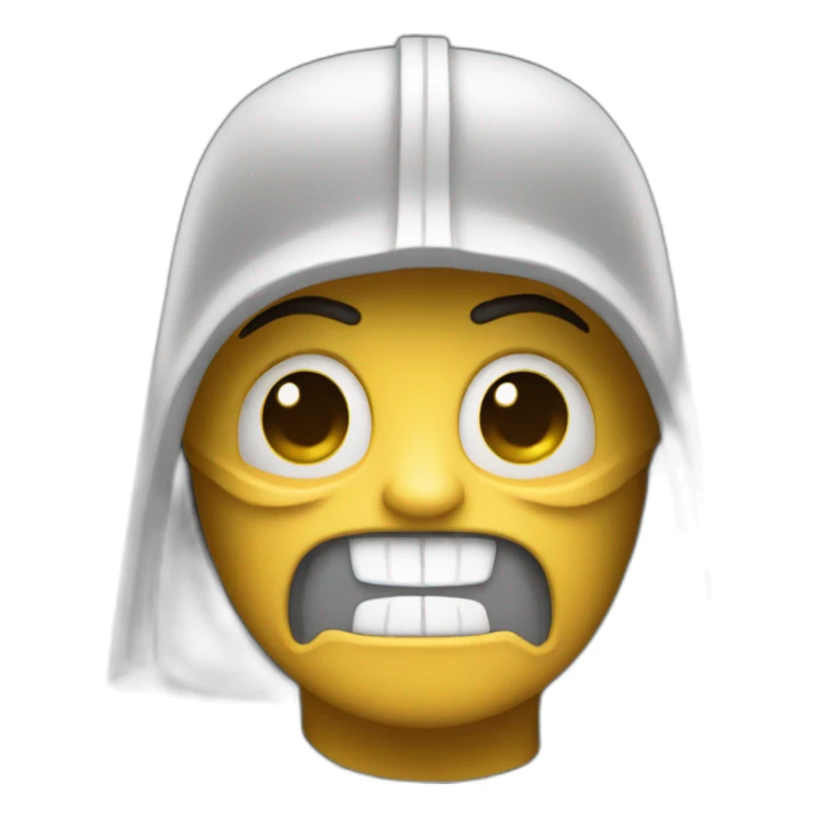 Dark vador laughting sticker