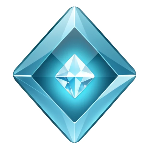 diamond play button sticker
