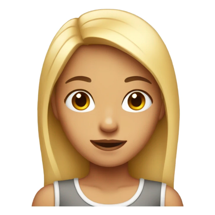 Girl in Half top sticker