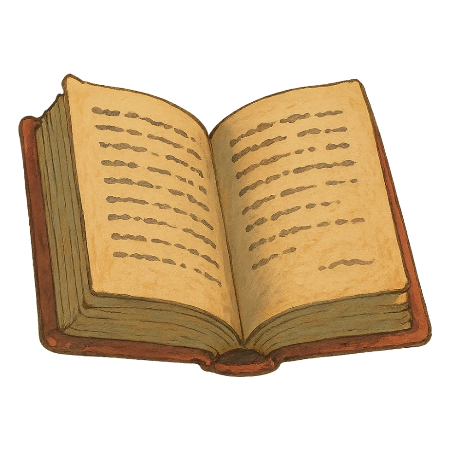 ghibli style book sticker