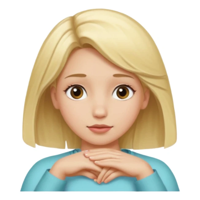 a foot placed on a girl's head sticker