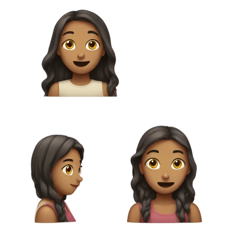 Very weird girl and annoying as hell sticker