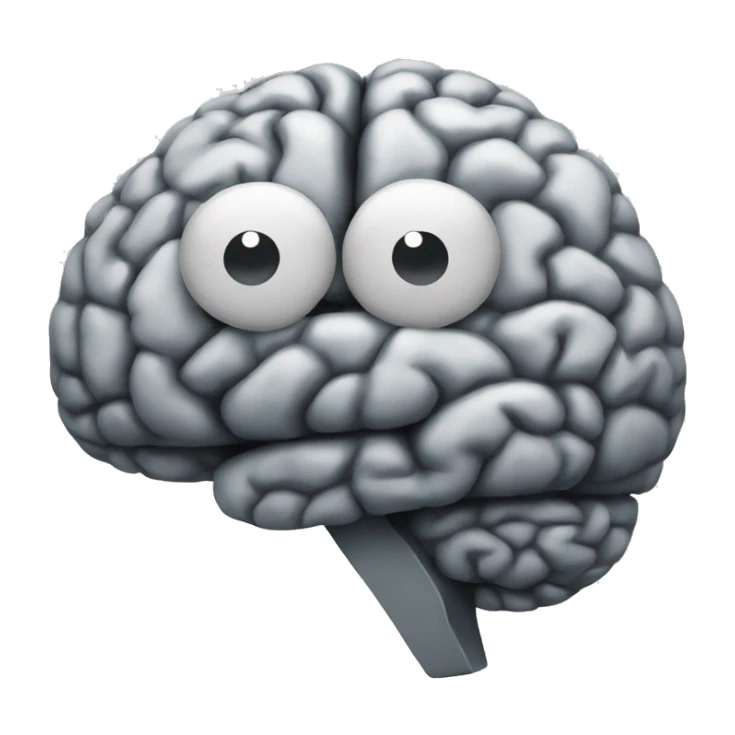 brain emoji sticker