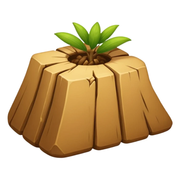 blocco di arenaria, si vedono bene gli strati sticker