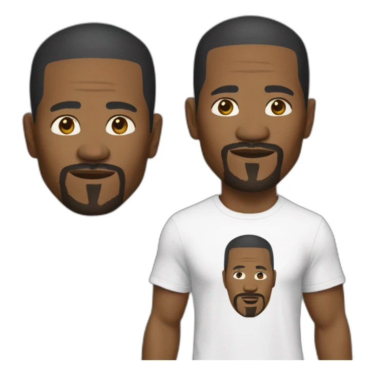 actor Jamie Foxx wearing t-shirt sticker