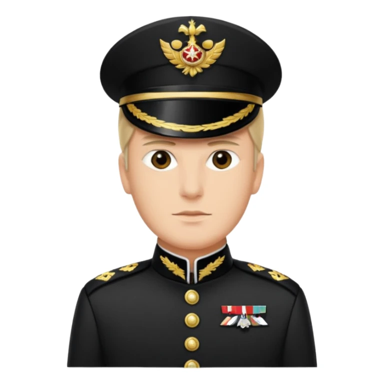 An emoji for discord of an Imperial Commander in star wars sticker