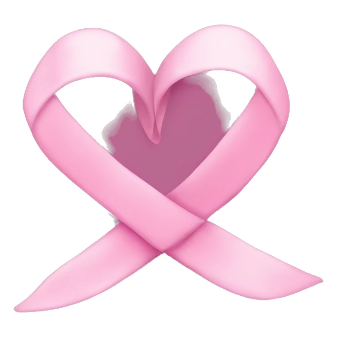 pink breast cancer ribbon sticker
