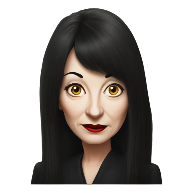 Elvira Nabiullina photorealistic serious sticker