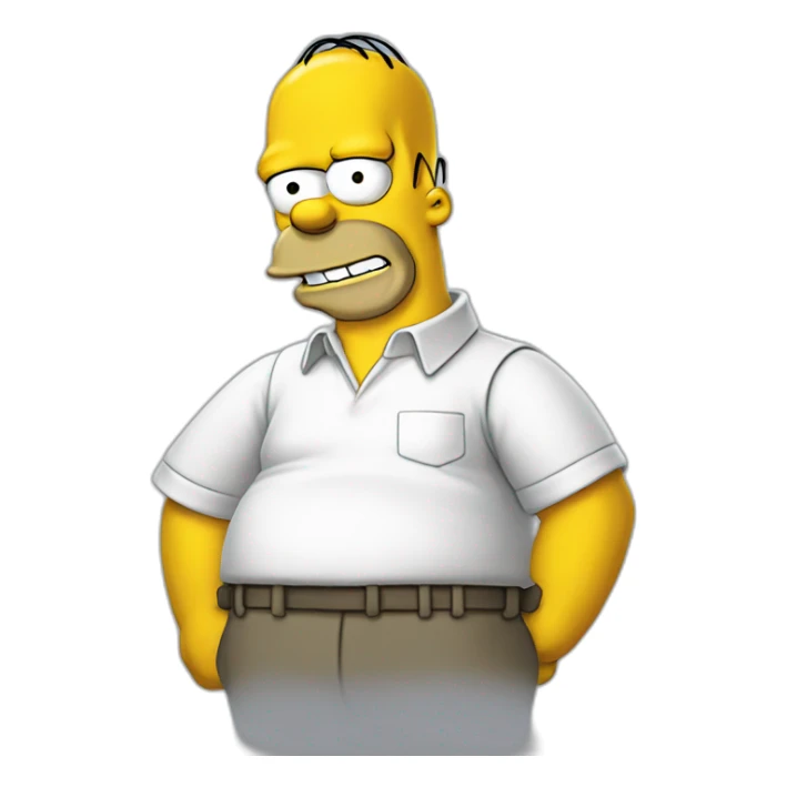 Homer Simpson  sticker