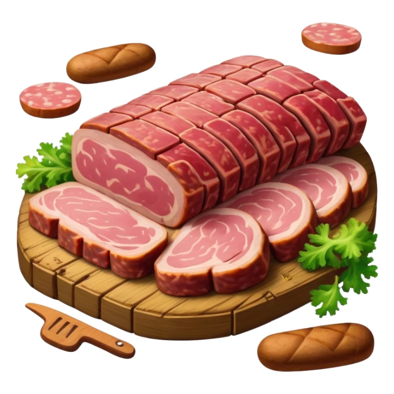 rembrandt painting in a spam meat landscape  sticker