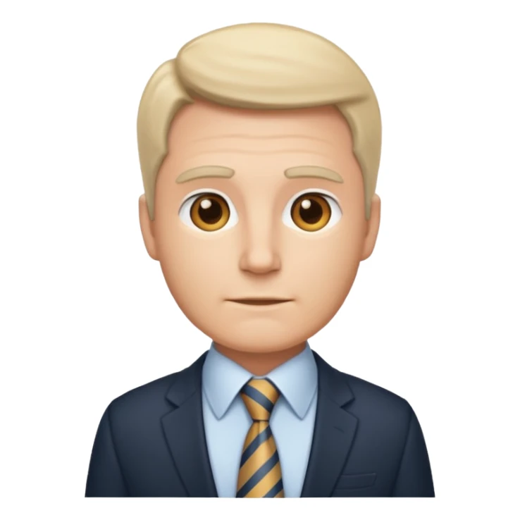 AN UNCLE with a tie in business clothes
 sticker