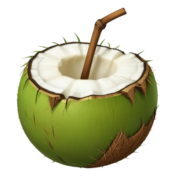 "WholeFULL CLOSED Green Tender Coconut" sticker