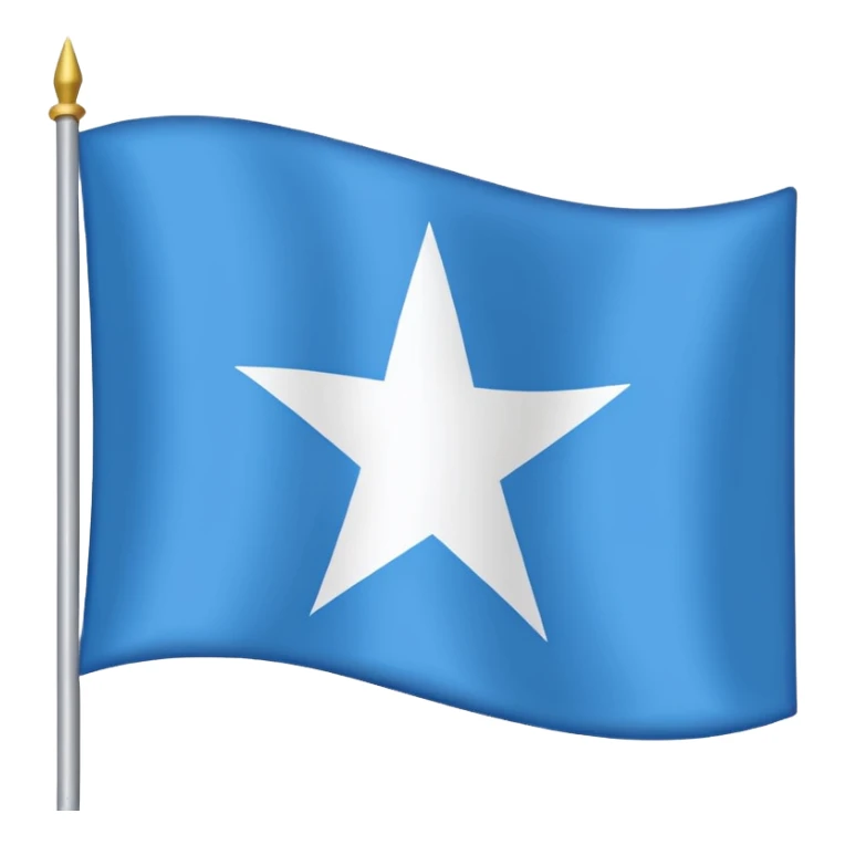 The flag of Awdal state in somalia sticker