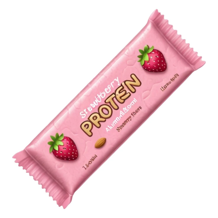 supergut strawberry almond protein bar sticker