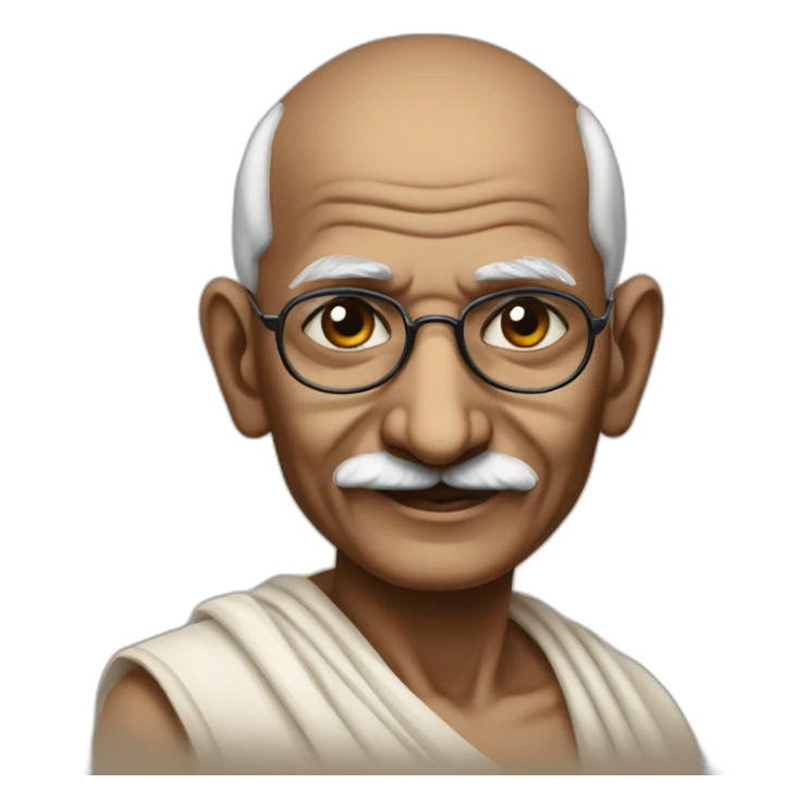 Mohandas karamchand gandhi as don sticker
