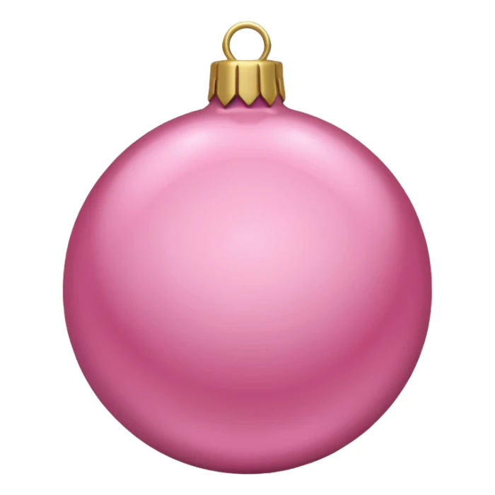 pink christmas ornament imperial style  sticker