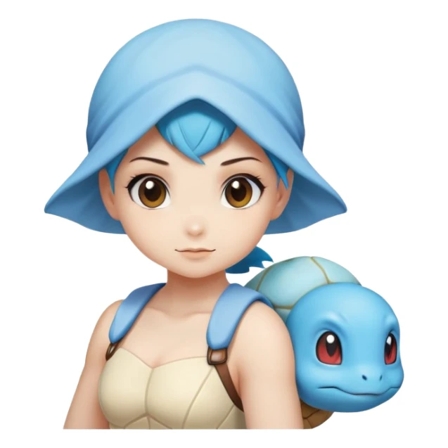 Hot girl Squirtle sticker