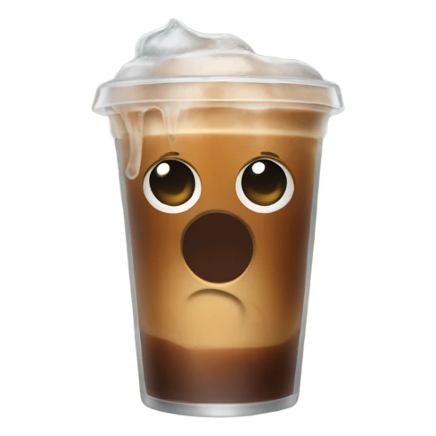 iced coffee sticker