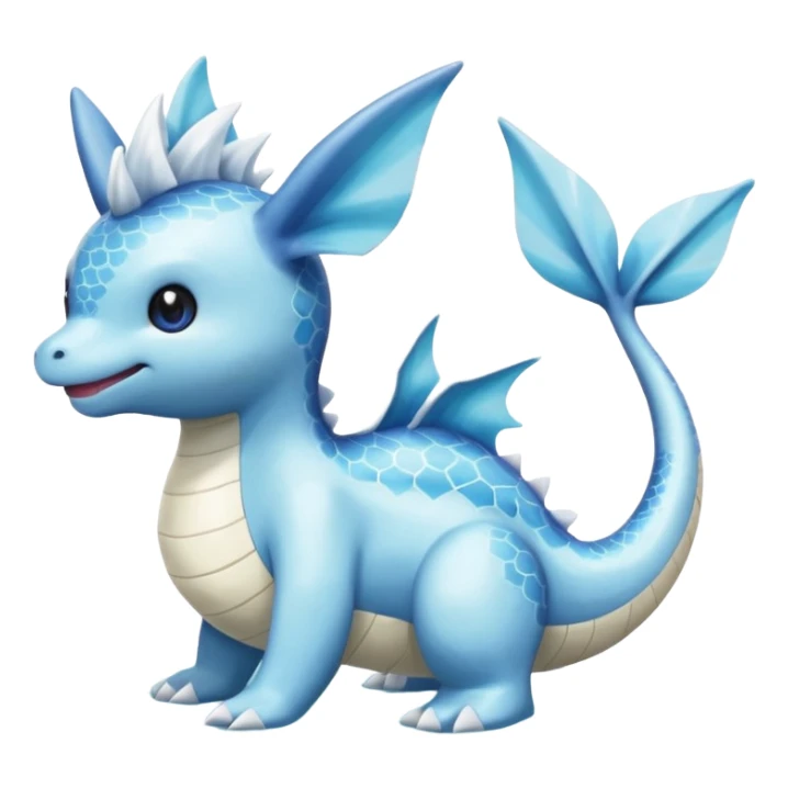 Mezprit-Primarina-Lapras-Vaporeon-Pokémon, full body sticker