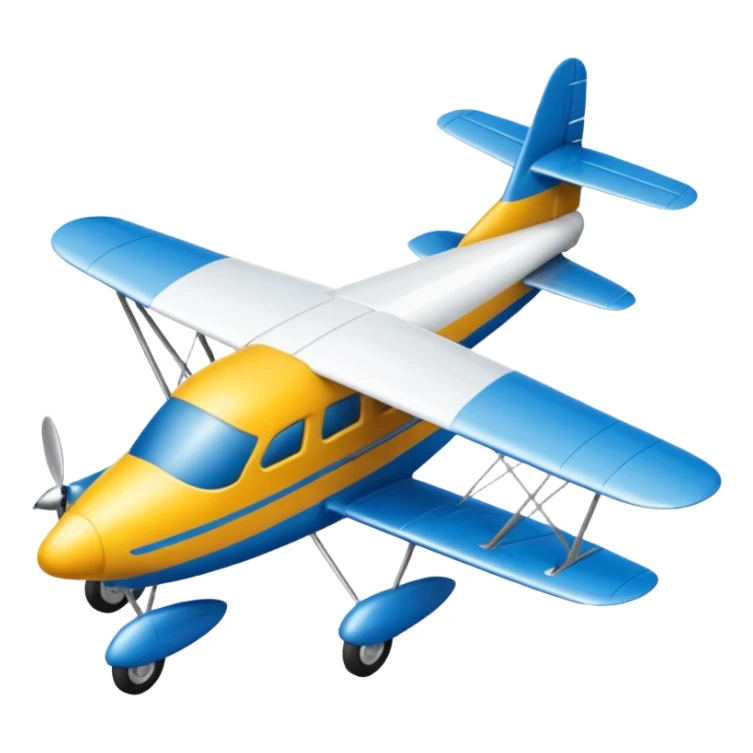 paloma blanca de la paz junto a un avión Bimotor sticker