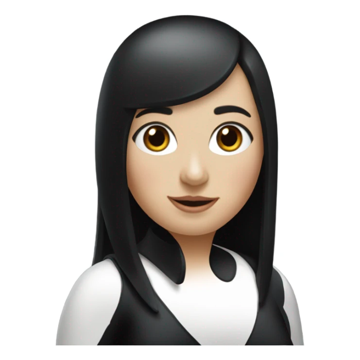 Turn kelly's body into a penguin and keep her face sticker