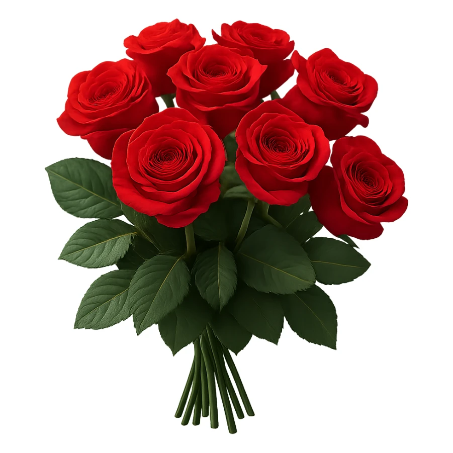 bouquet of roses sticker