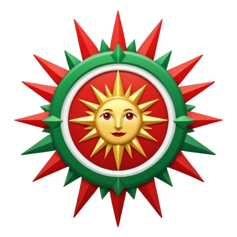 Kürdistan bayrağı  sticker