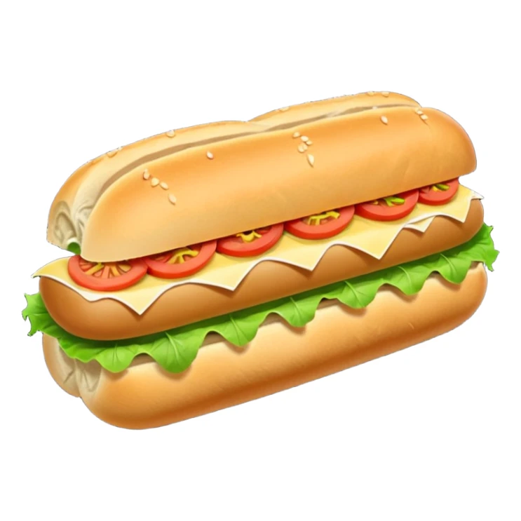 Sad Italian hoagie  sticker