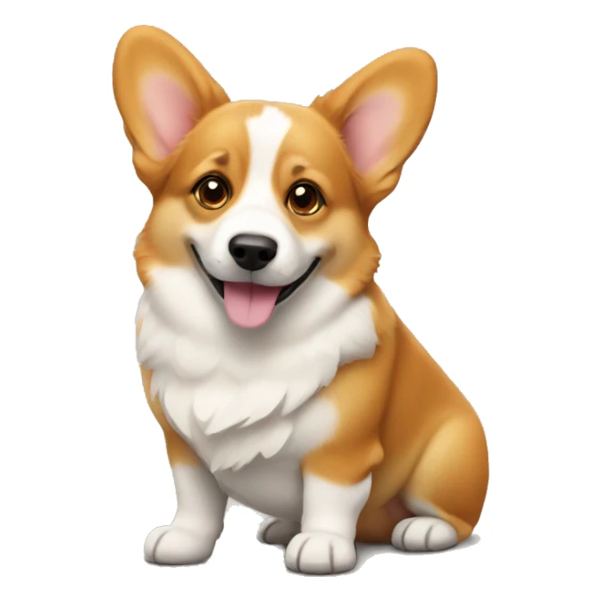 Corgi sticker