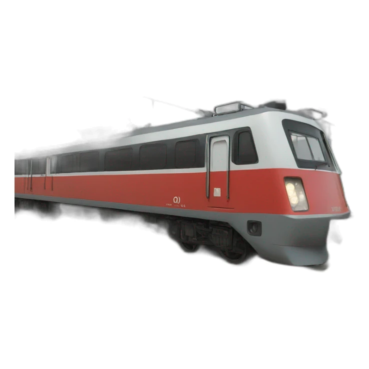 Realistic French train sticker