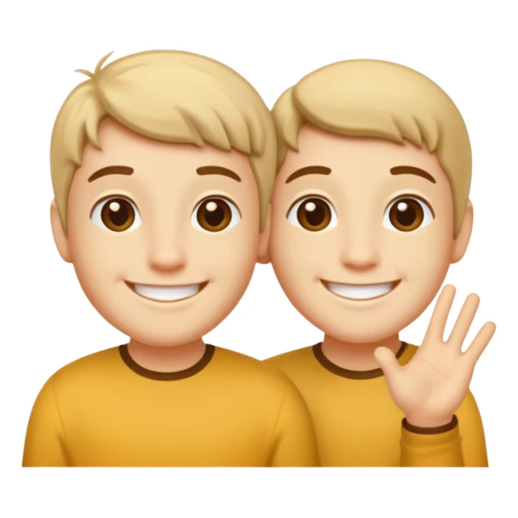 Grok saying hi to Gemini sticker