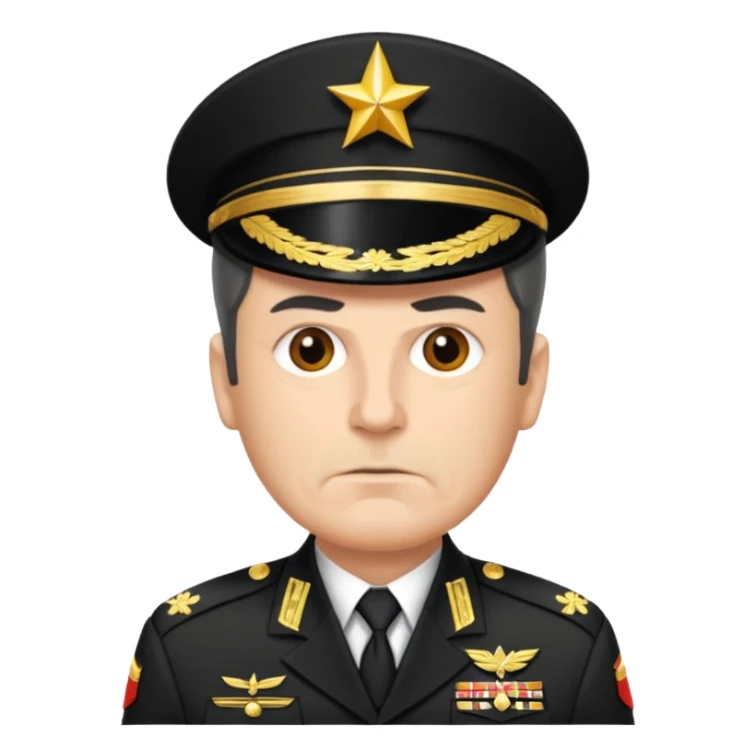 General of the army rank sticker
