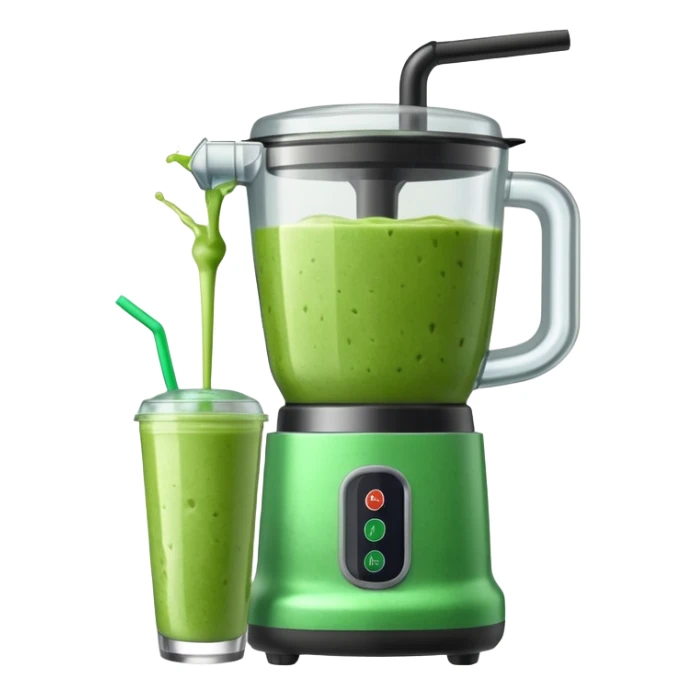 A SMOOTHIE MACHINE WITHOUT THE LID ON, THE SMOOTHIE SPLASHES OUT AND MAKES A MESS sticker