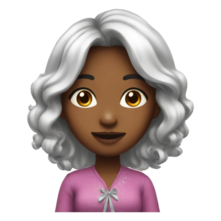 New year girl cute  sticker