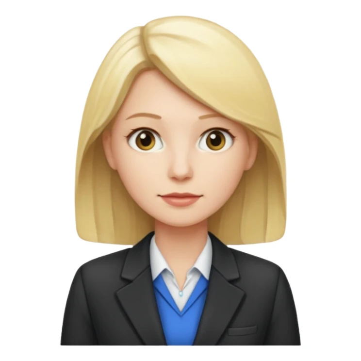 an ugly transphobic and anti-emo blonde and short teacher  sticker