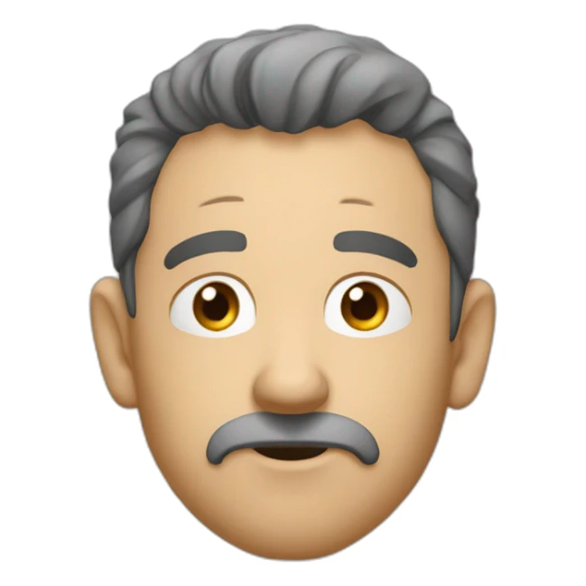 Garry avec un nez de cloun sticker